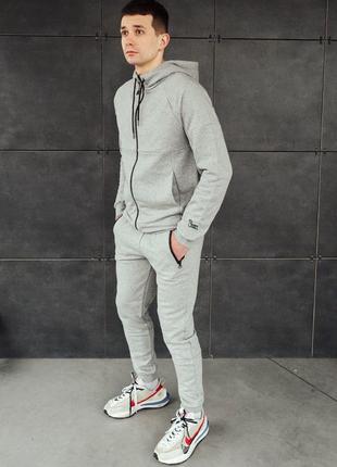 Спортивний костюм staff sh zip gray