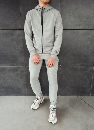 Спортивний костюм staff sh zip gray5 фото