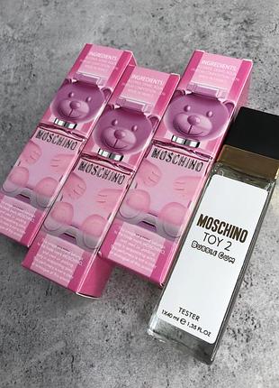 Тестер франція moschino bubble gum 40 ml.