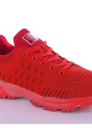 Кросівки жіночі сітка (червоні) bonote