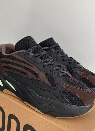 Кроссовки adidas yeezy boost 700 brown black7 фото