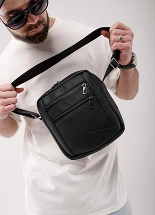 Сумка через плече сумка-месенджер south loft factur black