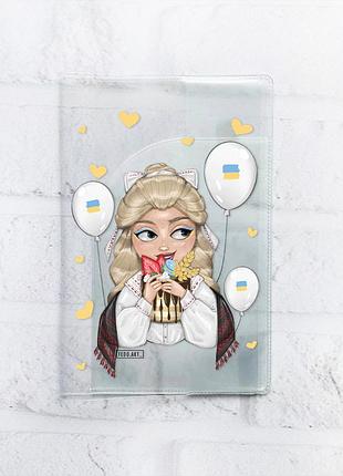 Обложка на паспорт книжку :: сладкоежка (патриотический принт 176)