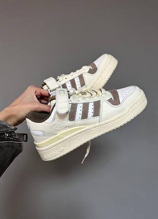 Кросівки adidas forum low chocolate beige