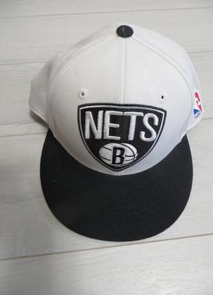 Бейсболка nba brooklyn coms от mitchell &amp; ness (сша)