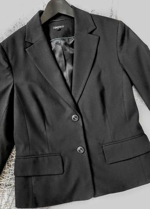 Базовый черный пиджак блейзер3 фото
