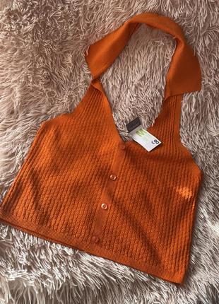 Трендовый топ от primark с воротником