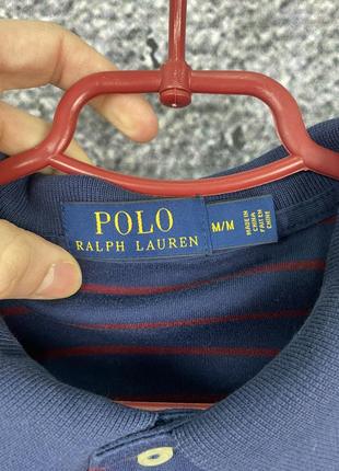 Чоловіче круте оригінальне поло polo ralph lauren розмір м5 фото