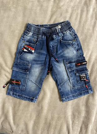 Детские джинсовые шорты1 фото