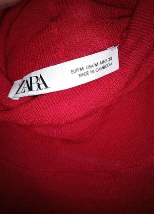 Шикарный свободный свитер шерсть zara7 фото