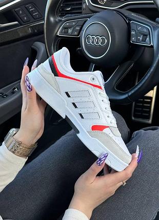 🔥женские кроссовки adidas drop step white orange