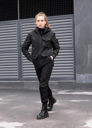 Тактичні військові штани унісекс чоловічі жіночі чорні хакі8 фото