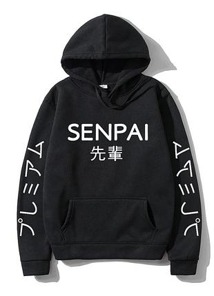 Худи аниме «senpai»1 фото