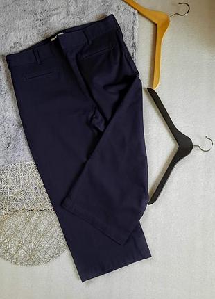 Стильные женские широкие брюки кюлоты высокая посадка большой размер