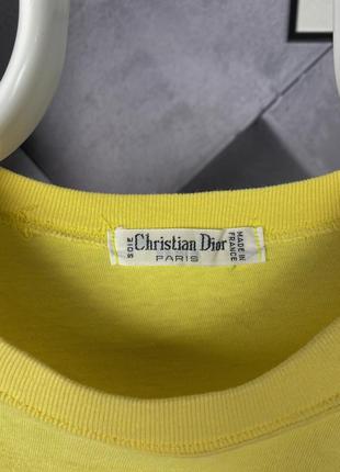 Вінтажна футболка christian dior paris vintage5 фото