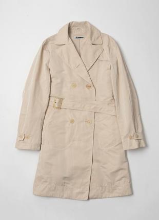 Jil sander beige trench coat  жіночий тренч