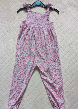 Комбінезон на дівчинку 3-4 роки (зріст 104 см)