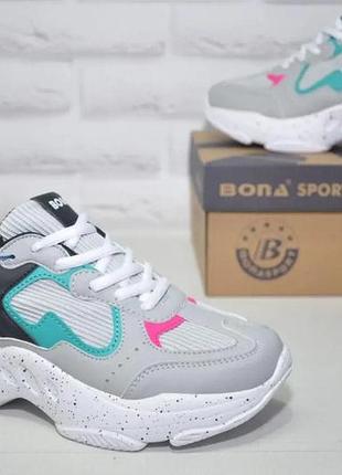 Кроссовки bona restock official с 36 по 41 размер модные дышащие! сверхлёгкие