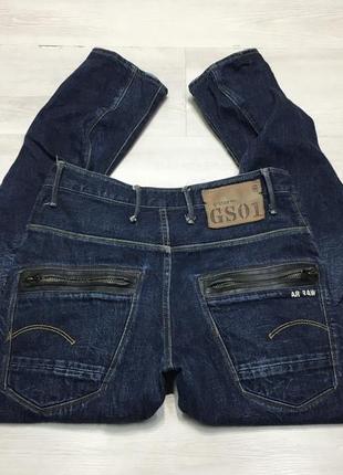 Premium g-star raw riley loose tapered jeans men's брендові чоловічі джинси оригінал арки2 фото