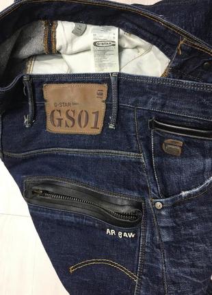 Premium g-star raw riley loose tapered jeans men's брендовые мужские джинсы оригинал арки1 фото
