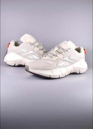 Чоловічі кросівки reebok zig kinetica beige