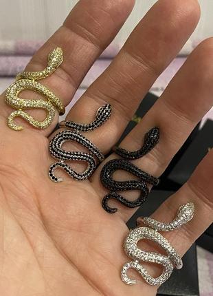 Серебряная кольца,кольцо 925 пробы змея,рептилия, плазуны р.от 16 до 18,54 фото