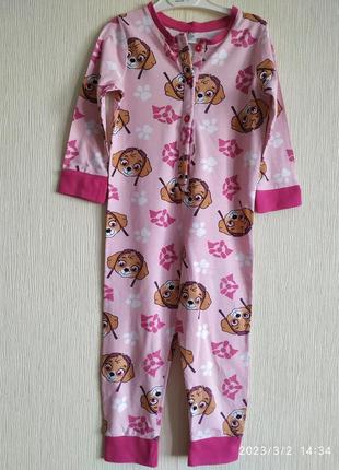 Пижама на девочку на 3-4 года1 фото