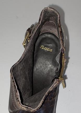 Bata шкіряні жіночі черевики на каблуку 39-й розмір3 фото