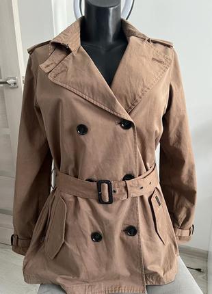 Трендовый плащ тренч woolrich
