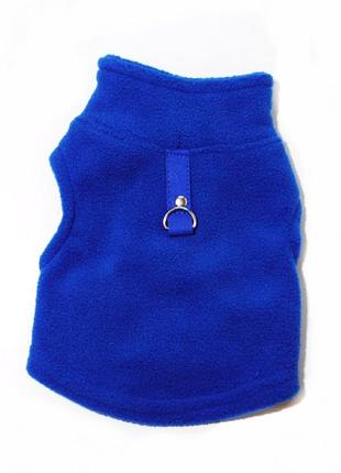 Одежда для собак. стильная жилетка для маленьких и средних питомцев с кольцом для поводка m04900