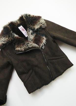 Красивая курточка - дубленка