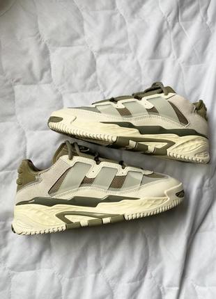 Мужские кроссовки adidas niteball beige green 41-42-43-44-459 фото