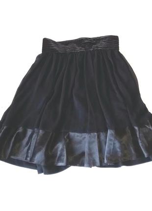 Miss selfridge шифон атлас спідниця