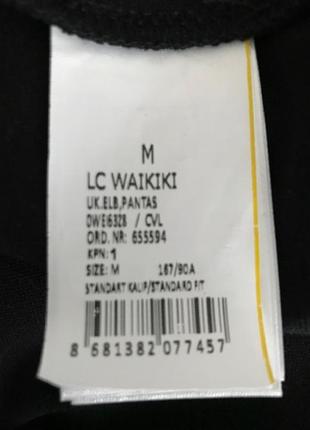 Новое (с этикеткой) свободное черное платье гольф от lc waikiki, размер м5 фото