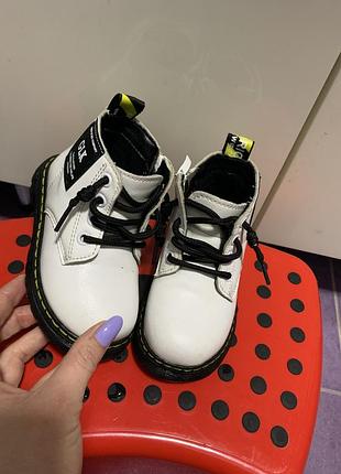 Ботинки кожа