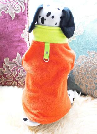 Одяг для собак. стильний жилет для маленьких та середніх улюбленців з кільцем для повідця m052009 фото