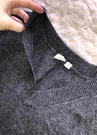 Шерстяной кашемировый свитер джемпер кофта gap шерсть в обтяжку8 фото