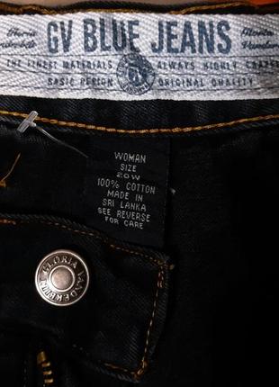 100% коттон женские брендовые джинсовые шорты gv blue jeans. бриджи, капри бермуды.4 фото