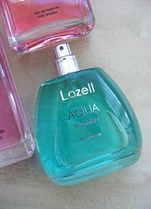 Парфумована вода lazell тестер парфуми princess 3, black onyx, aqua women тестер набір