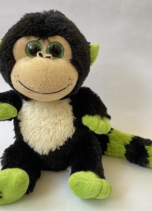 Большая игрушка глазастик обезьяна горилла ty