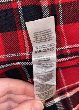 Рубашка в клетку primark