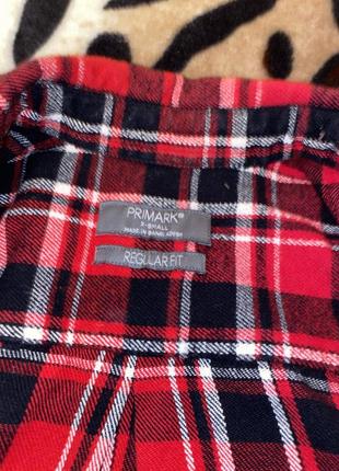 Рубашка в клетку primark