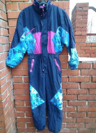 Яркий лыжный, горно лыжный комбинезон германия