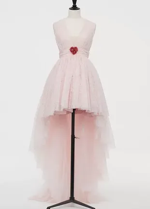 Ексклюзивна мереживна вечірня сукня, giambattista valli для h&m, 170/ 96а