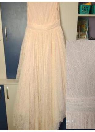 Ексклюзивна мереживна вечірня сукня, giambattista valli для h&m, 170/ 96а6 фото