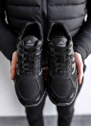 Мужские кроссовки adidas black4 фото