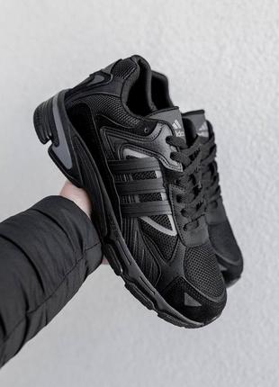 Мужские кроссовки adidas black5 фото