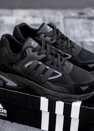 Мужские кроссовки adidas black2 фото