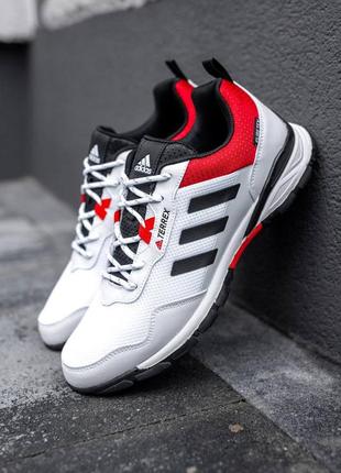 Мужские кроссовки adidas terrex white red