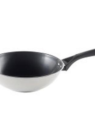 Сковорода pyrex expert touch сковорода wok 28см б/крышки (et28bwx/7246) tzp199
